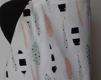 Nursing Cover, Breastfeeding Feeding Cover up, Nursing cover up, Feathers