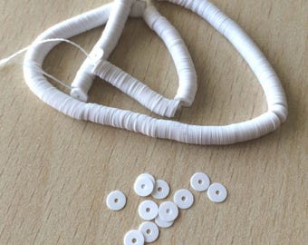 Chalk white sequin 4 mm Swarovski Crystal