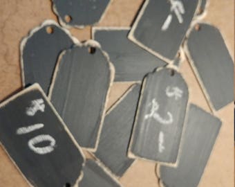 Wood Price Tags Set of 100
