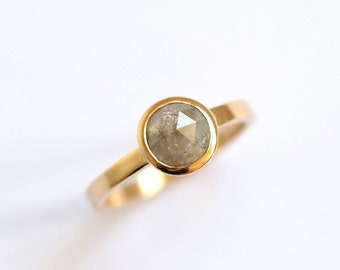 Diamond Ring, Rose Cut, Rose Cut Diamond, Engagement Ring, Handmade Ring, Gold Ring, Wedding ring, Ring, Engagement, Natural Diamond