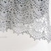 SILVER, Crochet shawl pattern pdf