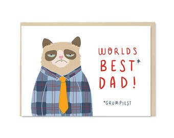 Grumpy Watercolor Cat Meme Postcard grumpy cat watercolor