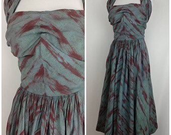 Amazing Vintage Halter Dress