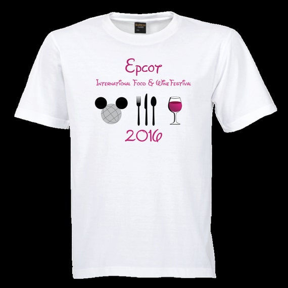 food and wine festival shirts