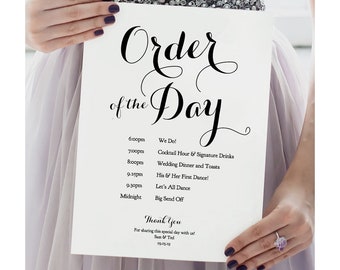 multiple page wedding program