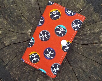 Tea Wallet - 6 pocket - Bubble Pandas