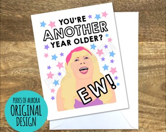 Ew! Jimmy Fallon inspired funny birthday card