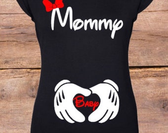 minnie mouse pregnancy shirt