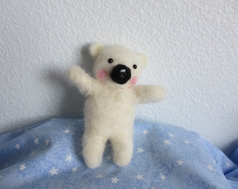 Easter Kawaii Needle Felting Bear