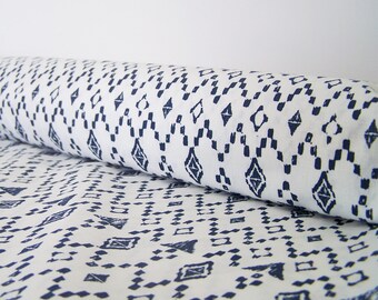 Coupon ethnic, 2 colors, 50 x 50 cm, cotton fabric