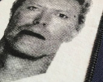 David Bowie vintage patch 80s .