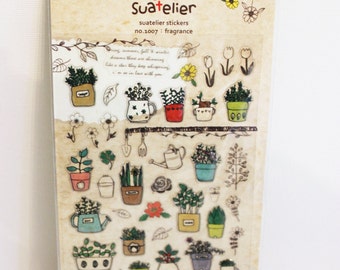 Sticker Pflanzen (PVC 3D)
