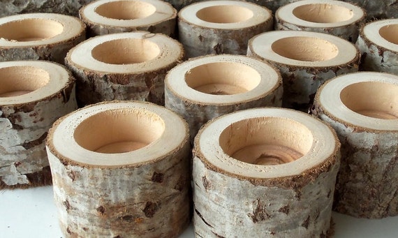 food holder baby di 24 portacandele legno ramo Set albero portacandele