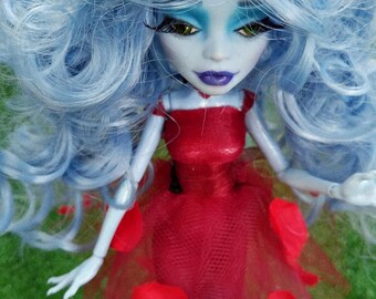 Monster High Doll repaint, Ooak Doll 'Hazal' by MerviaArt