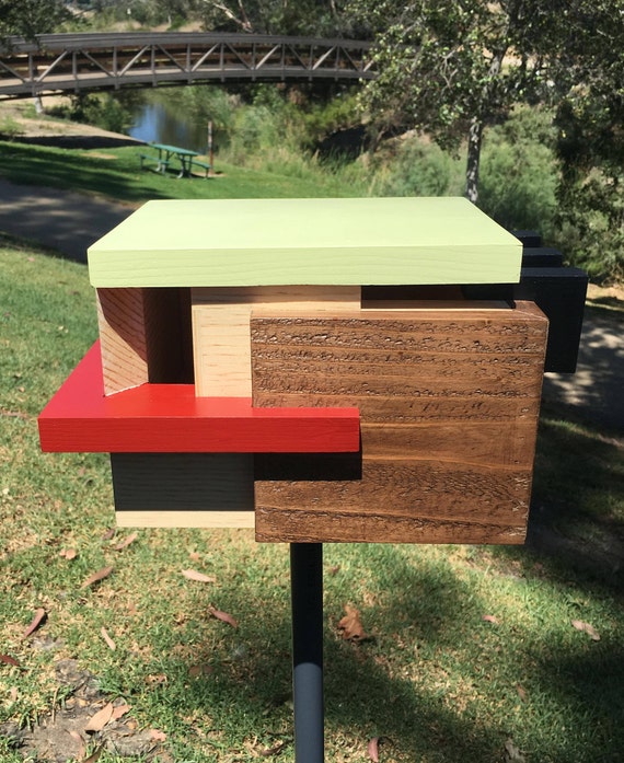 Contemporary Birdhouse Architectural Design Retro Flat Contemporary Birdhouse Architectural Design Retro Flat