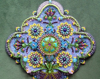 Bead Embroidery Kit: Early Spring