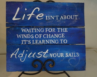 Beach Sign related to sailing