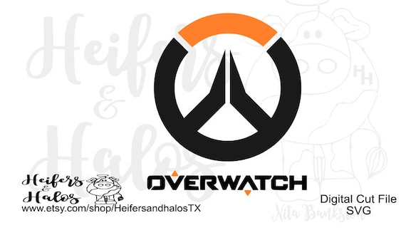 Overwatch svg png pdf eps dxf cut file for t-shirts