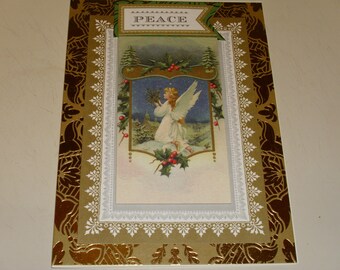 Christmas Peace Angel Card