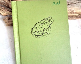 1954 Bufo The Story of A Toad, Illustrated 1st Edition Children's Book, Toad, Animal Book, Illustrated Book, Adventure, Gift for Child
