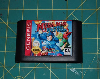 Mega Man Wily Wars! Sega Genesis Repro! Capcom!