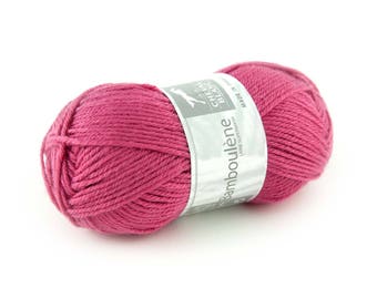 Ball of yarn "BAMBOULENE" hydrangea 300 white horse