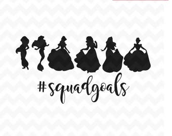 Free Free 327 Disney Princess Squad Svg SVG PNG EPS DXF File