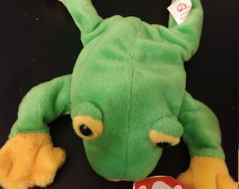 Smoochy the Frog - Ty Beanie Babies - 1997