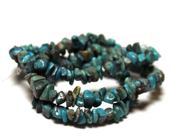 16" Turquoise Chips, Gems Blue, Gemstone Chips, Turquoise Gemstones, Turquoise, Turquoise Gemstones, Blue Chips, Blue Gemstones, Gem Chips