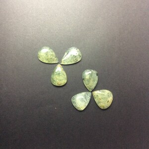 Prehnite cabochons gemstone 24 to 26mm