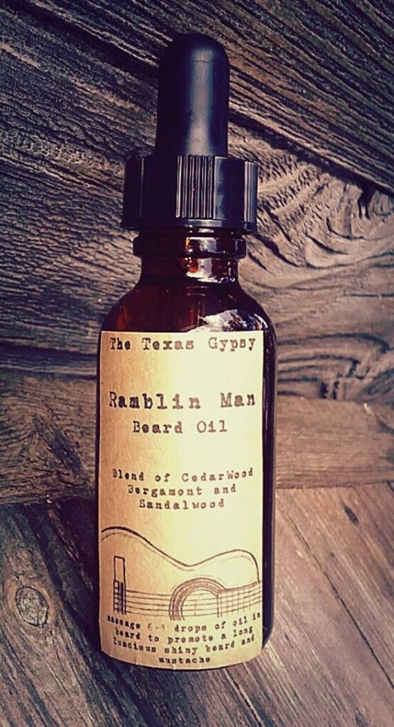 Ramblin Man Beard Oil 1 oz.(Cedar Bergamot)