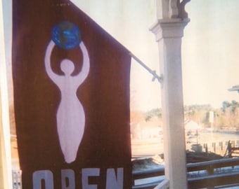 Goddess flag , Venus of Willendorf