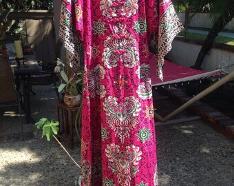 VINTAGE 60s DASHIKI DRESS