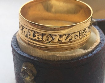 1801 Victorian Mourning Ring