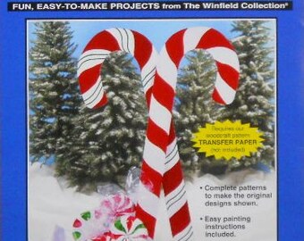 Giant Yard Candies Wood Craft Pattern