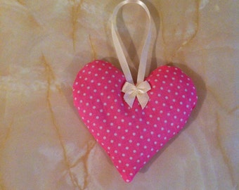 Scented heart, lavender sachet, lavender heart,