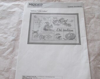 Notebook embroidery out everything is explained step by step