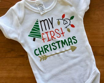 First Christmas, baby's first Christmas