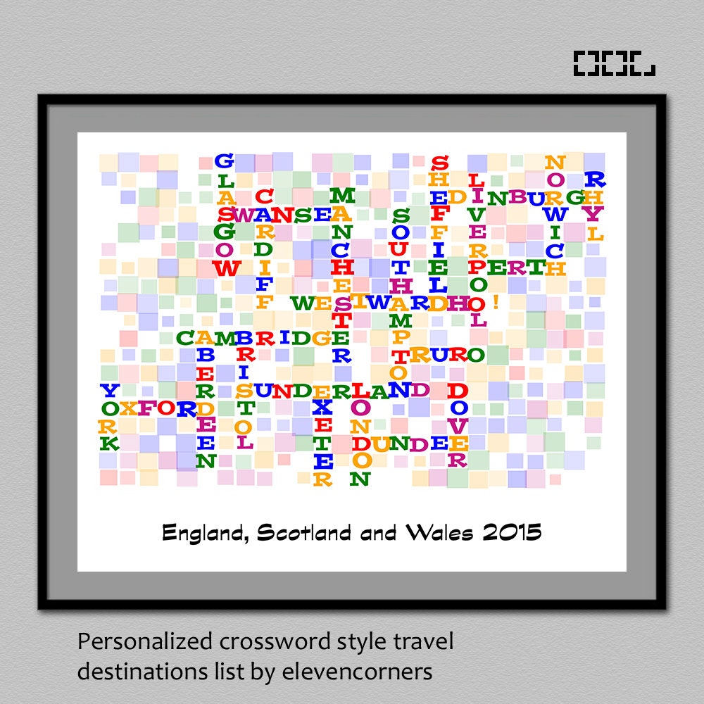 well connected travel guide listing crossword