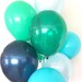 Green and Blue Balloons | Little Man Balloons | Boy Oh Boy Balloons | Blue and Green Balloons | Baby Shower Decor | Birthday Balloons