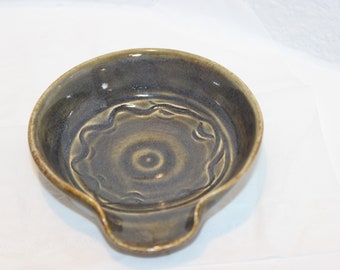 Handmade Ceramic Spoon Rest