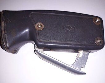 Flashlight, hand flashlight, Soviet flashlight,portable flashlight, autonomous light, dynamo flashlight, vintage flashlight, flashlight USSR