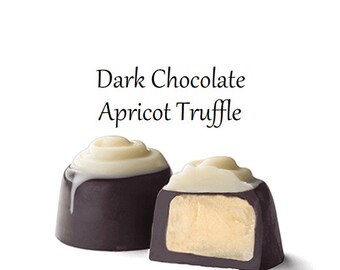 Truffles, Dark Chocolate Apricot Truffle, Chocolate Truffles