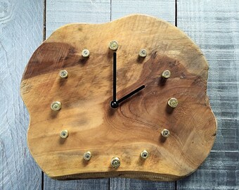 Clock washers cartridges and wood