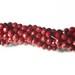 3MM Faceted Rondelle stone beads in Syrah Colour-EMB4123