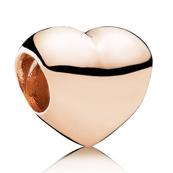 pandora rose gold heart clips pandora rose gold heart clips