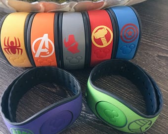 Disney's Avengers Magic Band and Magic Band 2.0 Sticker Decals