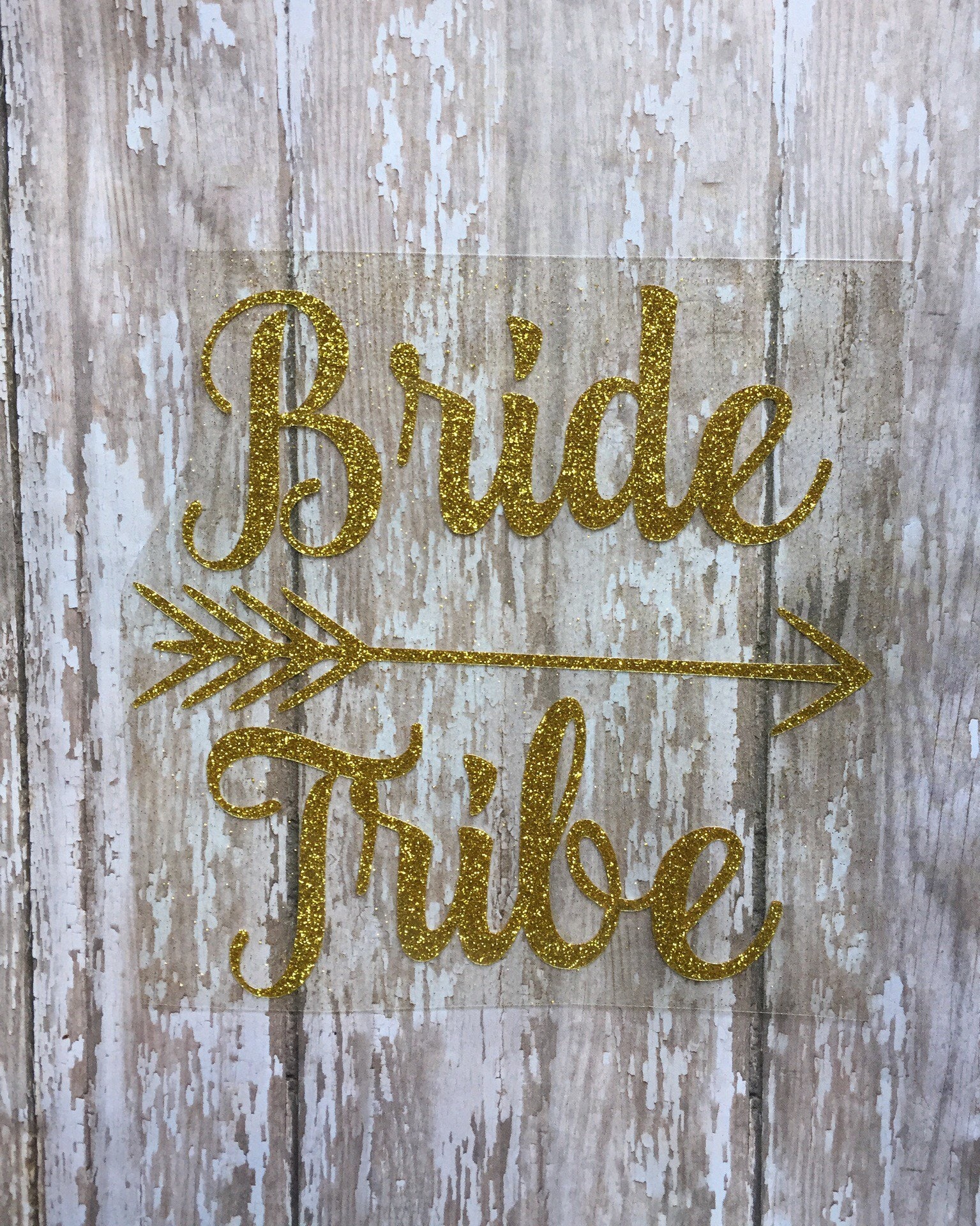Bride Tribe Iron on Decal/DIY Bridal Party Shirts/ DIY