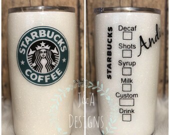 Starbucks Glitter Tumbler 20oz