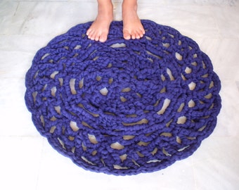 INSTANT DOWNLOAD PDF pattern round crochet rag rug